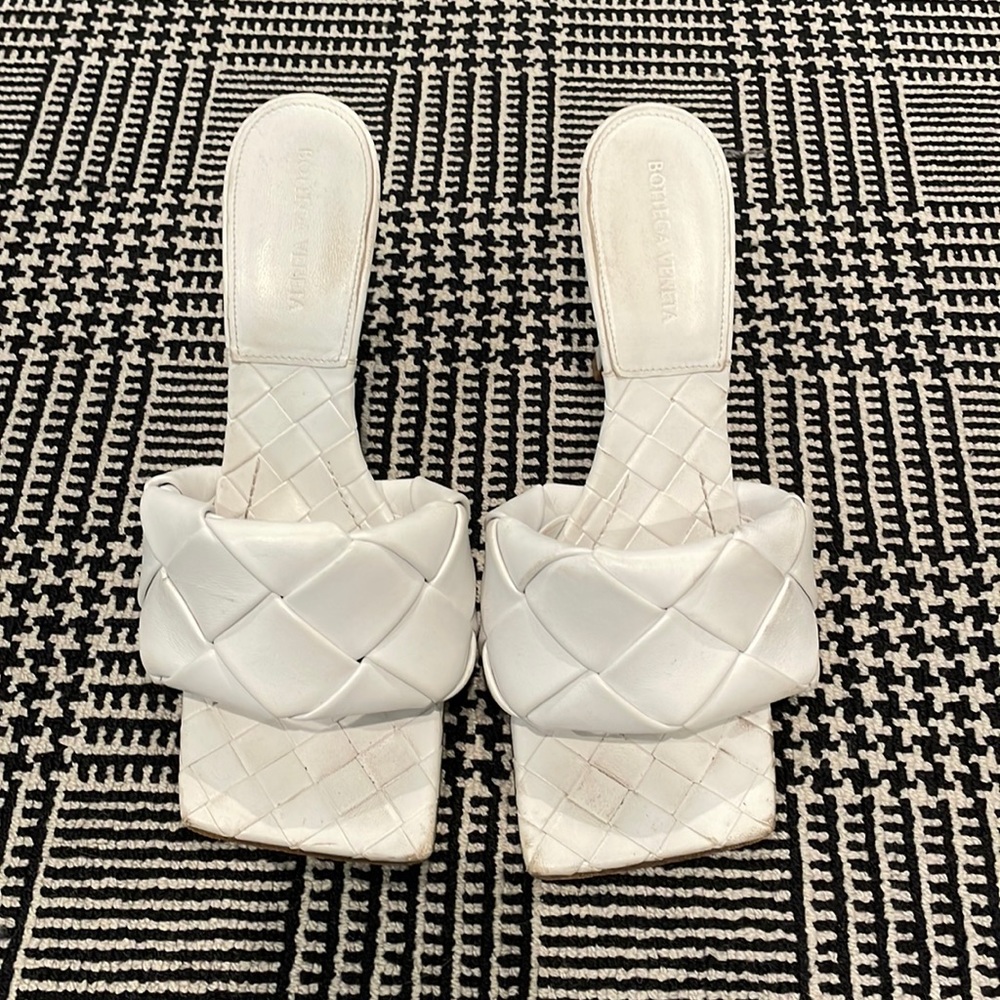 Bottega veneta white sandal